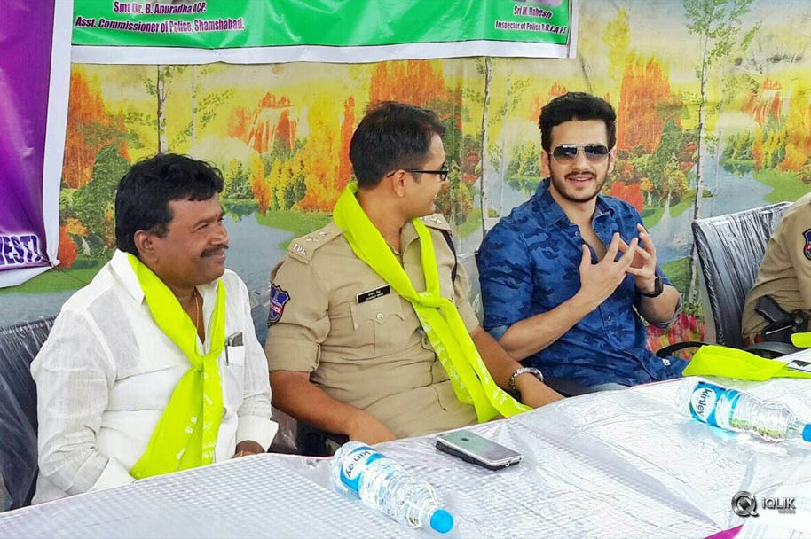 Akhil-Akkineni-At-Haritha-Haram-Event